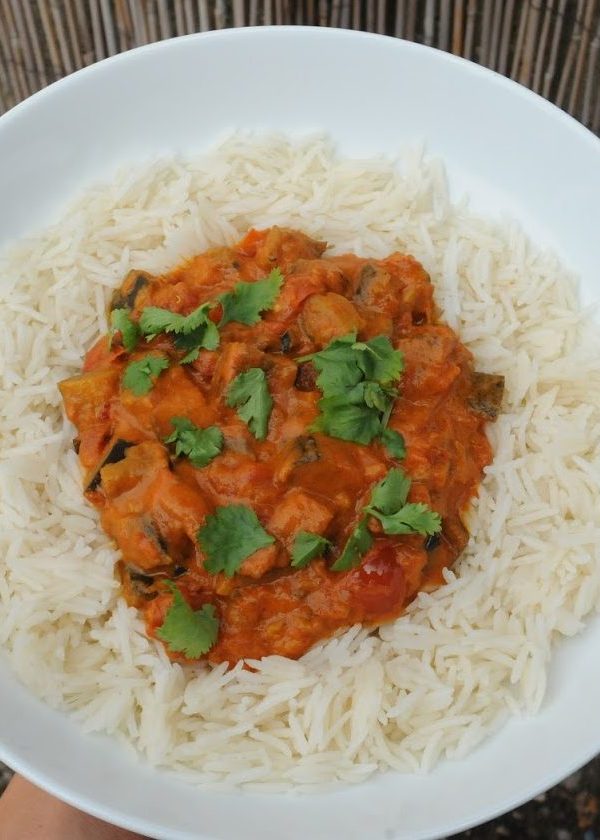 Aubergine Curry