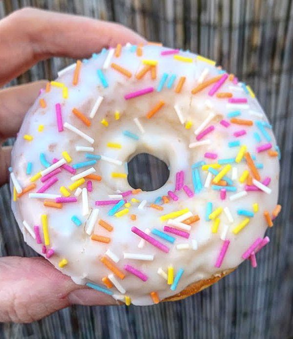 Gluten Free Iced Ring Doughnuts