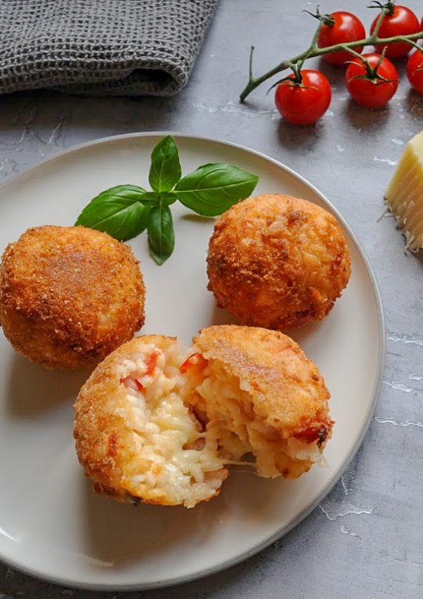 Tomato and Mozzarella Arancini