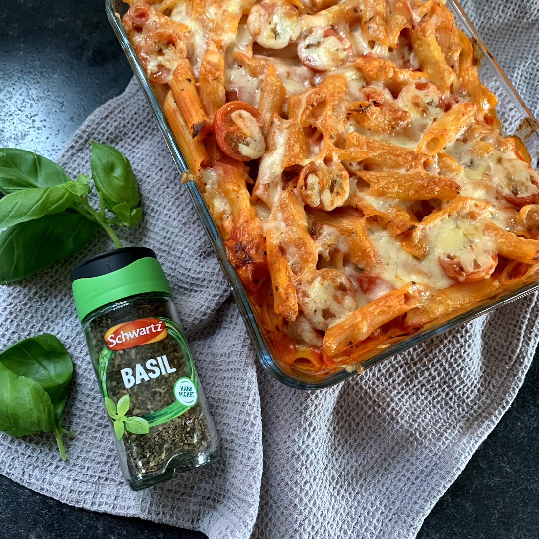 Creamy Tomato & Basil Pasta Bake Low Fodmap Inspiration