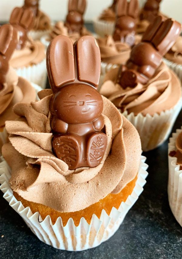 Easter Bunny Cupcakes