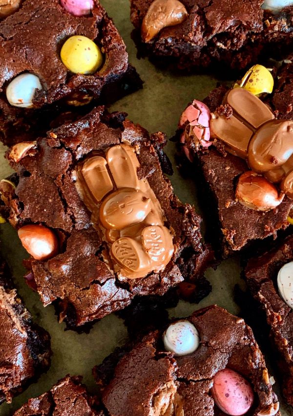 Gluten Free Easter Brownies