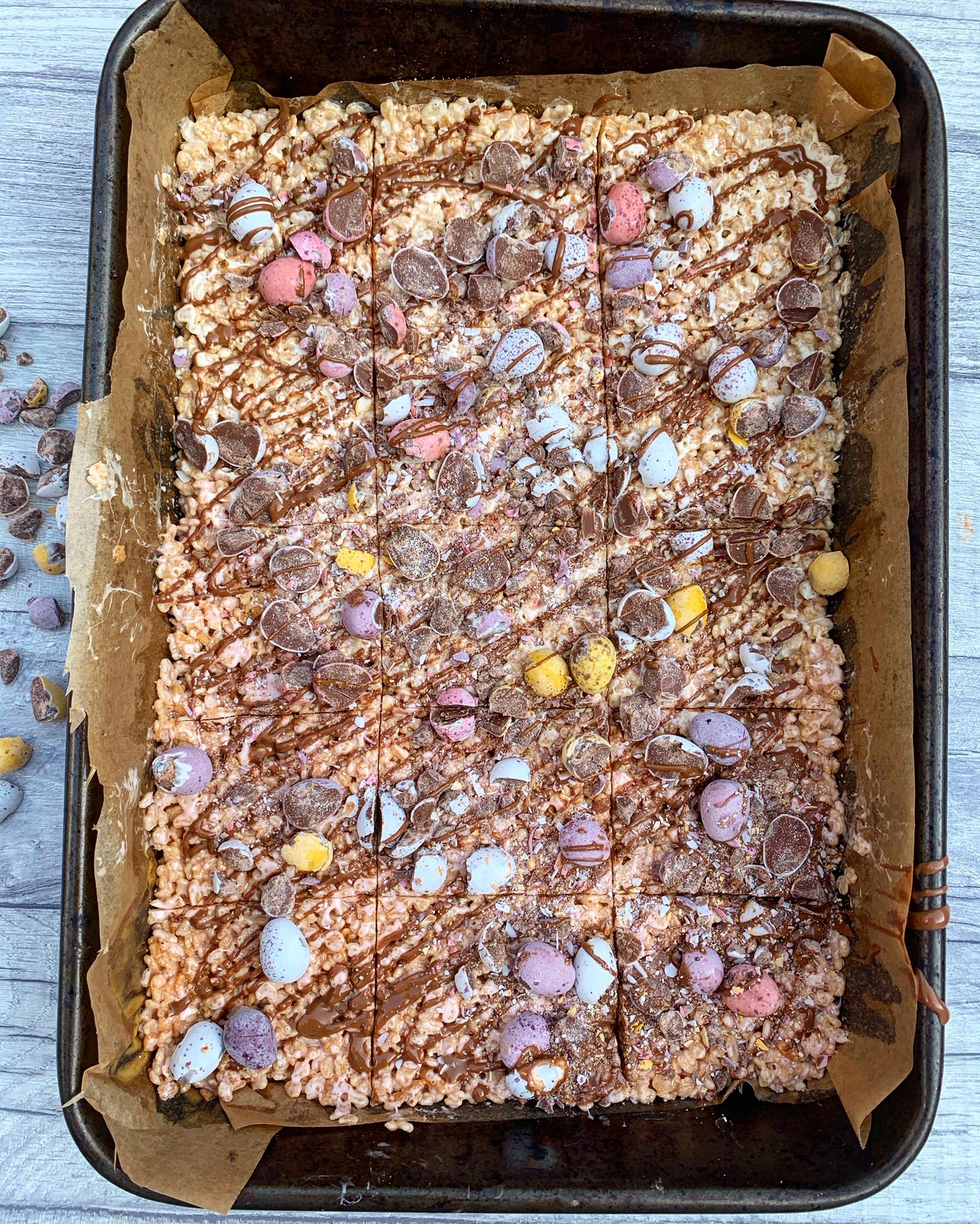Mini Egg Marshmallow Crispy Cakes Low Fodmap Inspiration