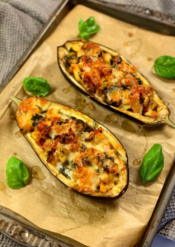 Stuffed Aubergines