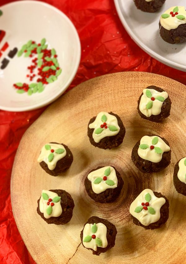 Christmas Pudding Bites