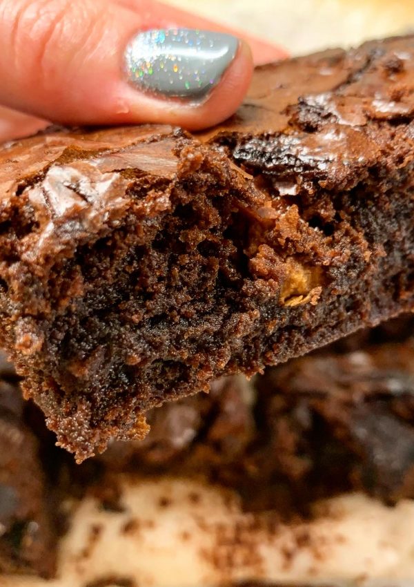 Salted Caramel Chocolate Brownies