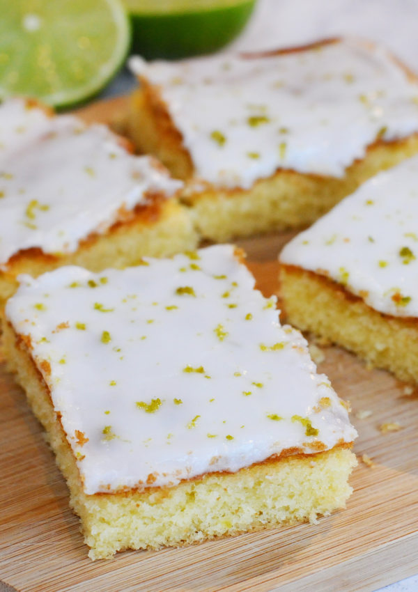 Zesty Lime Tray Bake