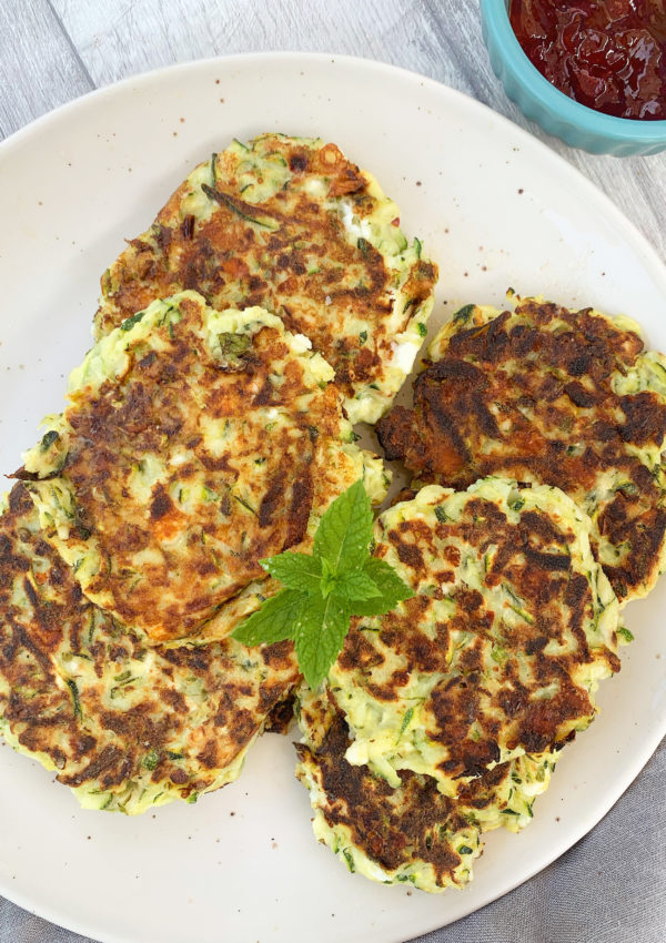 Courgette & Feta Fritters