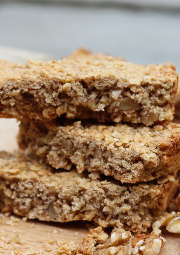 Walnut Oat Bars